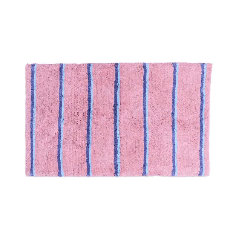 Kip&Co Blushing Stripe Bamboo Bath Mat image number 0